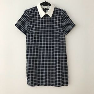 ASOS Grid Collar Dress